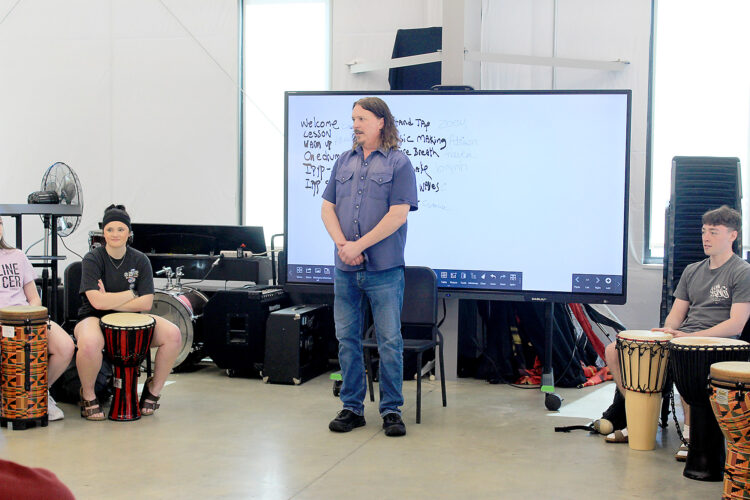 Greensburg drummer touts healing of music through Saint Francis University program